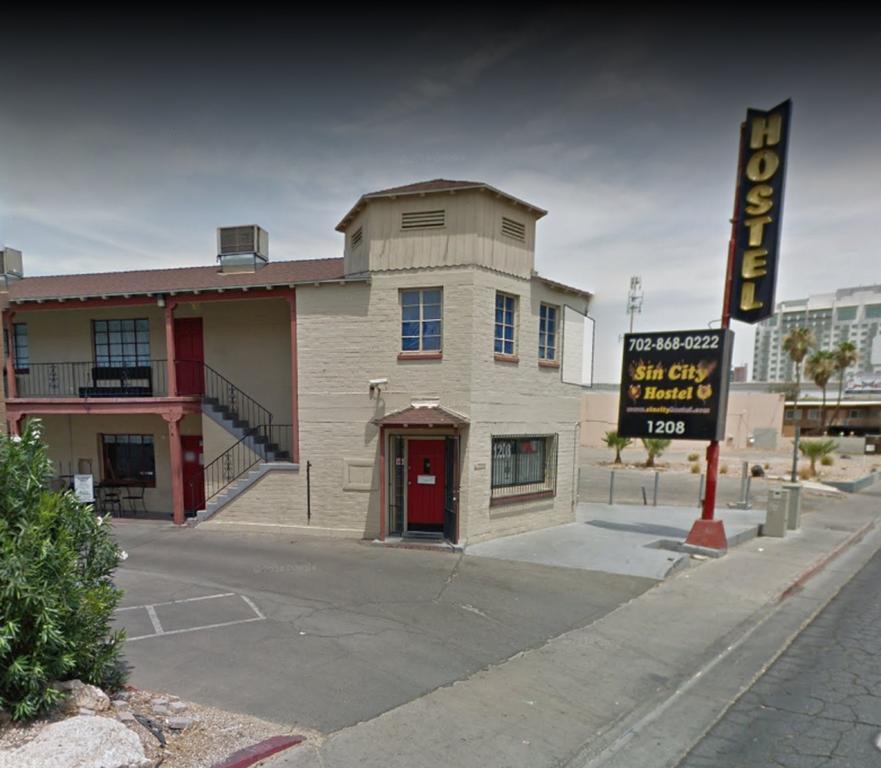 Sin City Hostel Las Vegas Exterior foto